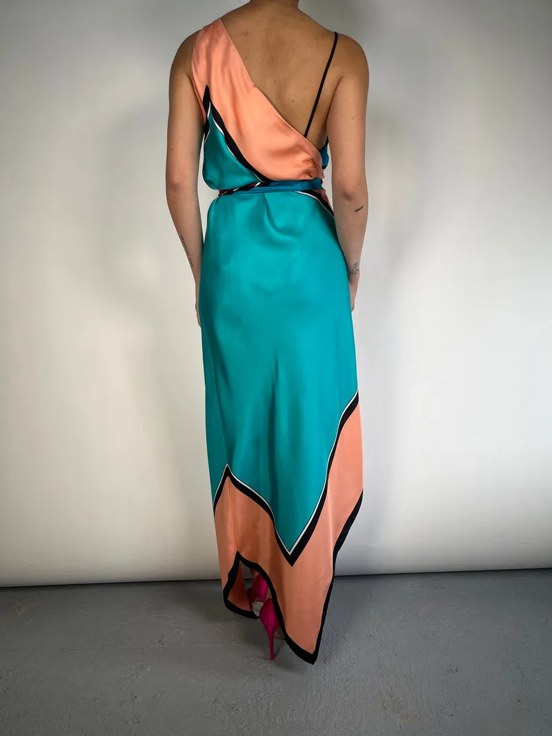 DIANE VON FURSTENBERG Vestido Wrap Seda