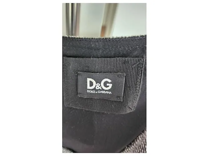 Dolce & Gabbana Vestidos Multicolor Gris antracita 