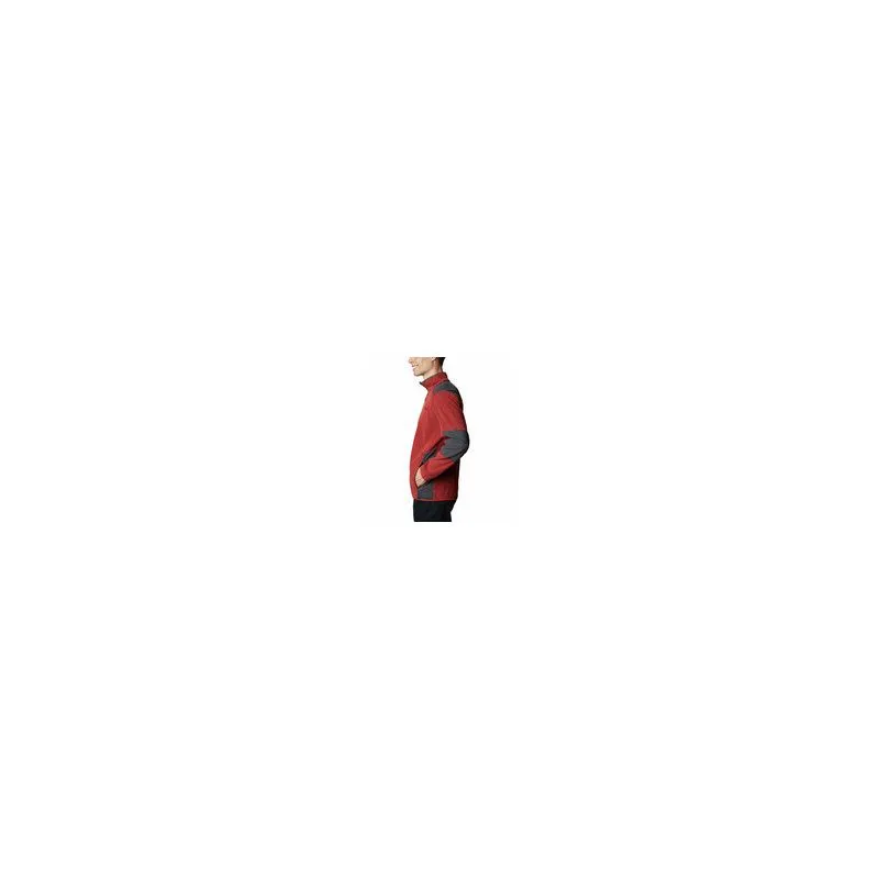 Forro polar Columbia Tough Hiker Full Zip Fleece (Flame/ Shark) Men's