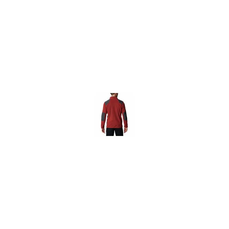 Forro polar Columbia Tough Hiker Full Zip Fleece (Flame/ Shark) Men's