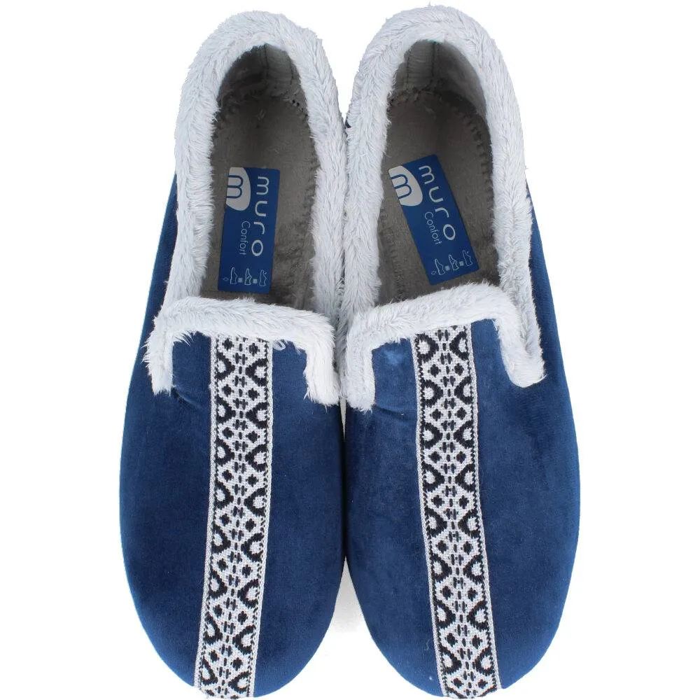 GARRIDO MURO ZAPATILLAS DE CASA NóRDICA MARINO