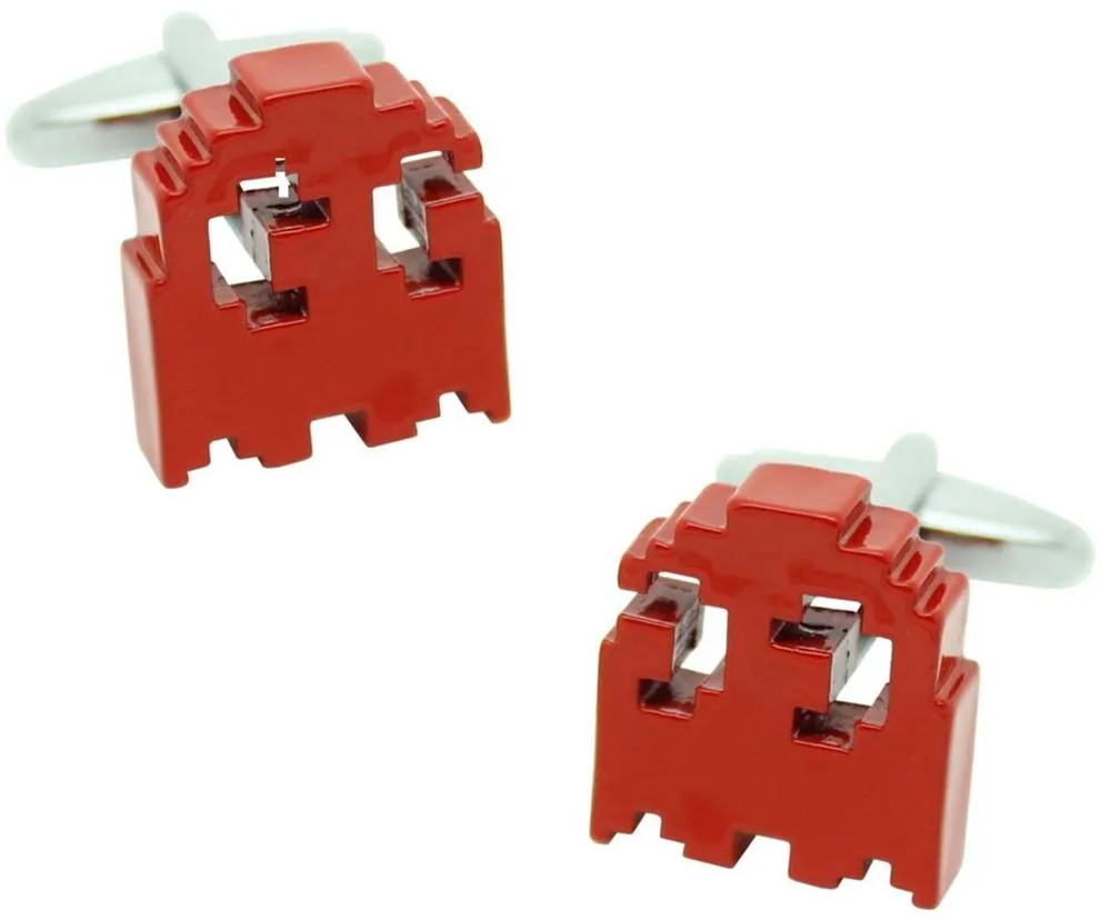 Gemelos para camisa Comecocos Rojo 3D