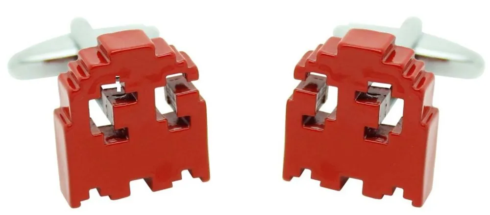 Gemelos para camisa Comecocos Rojo 3D