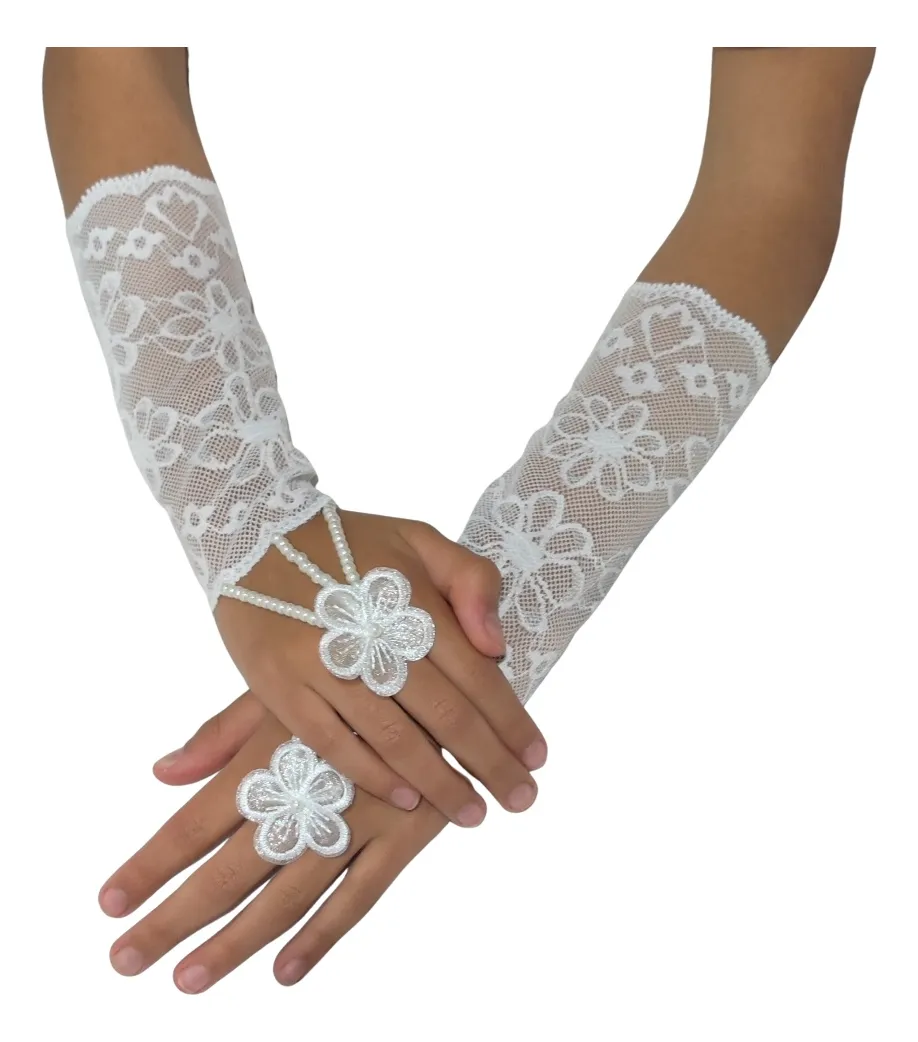 Guantes para niña