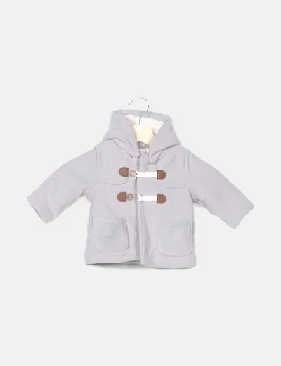 H&M Abrigo gris casual