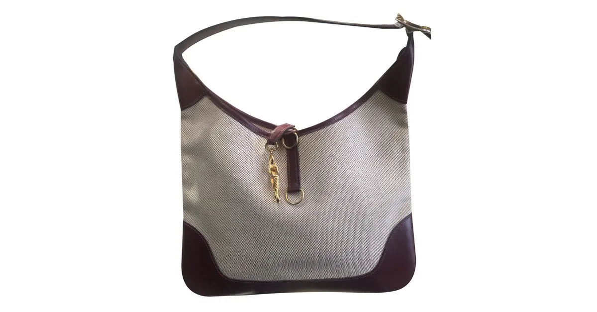 Hermès Bolso Beige 