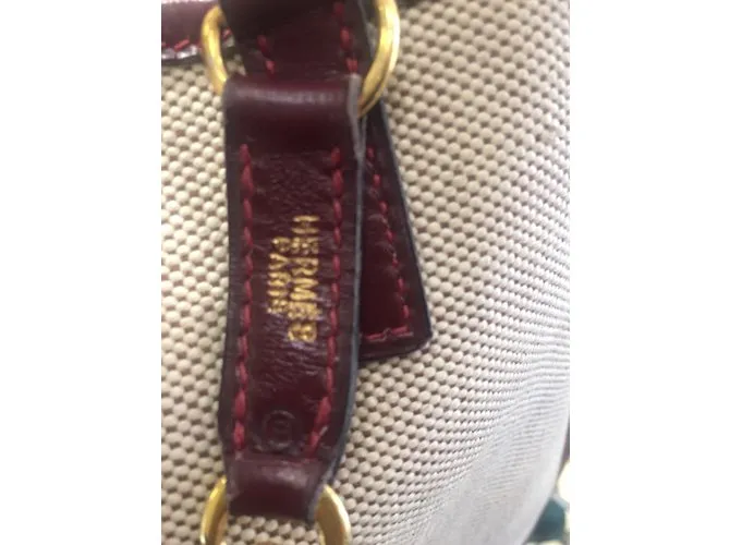 Hermès Bolso Beige 