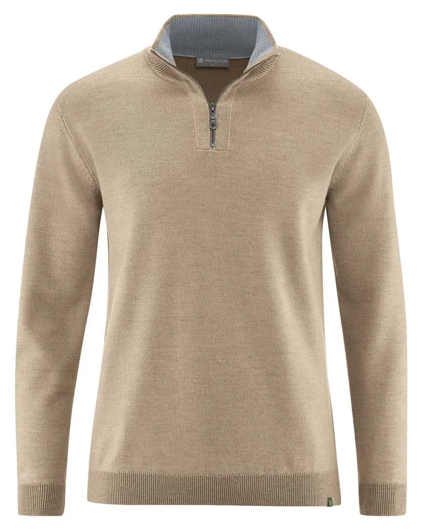 Jersey troyer de lana para hombre