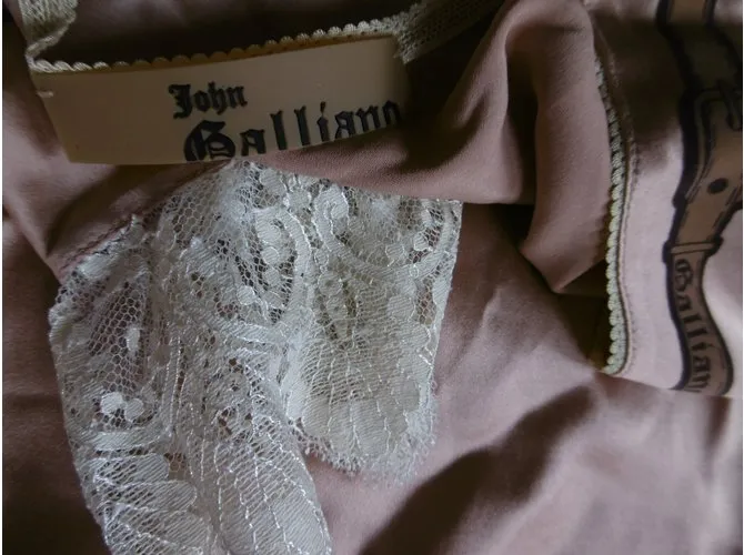 John Galliano Parte superior Bronce 