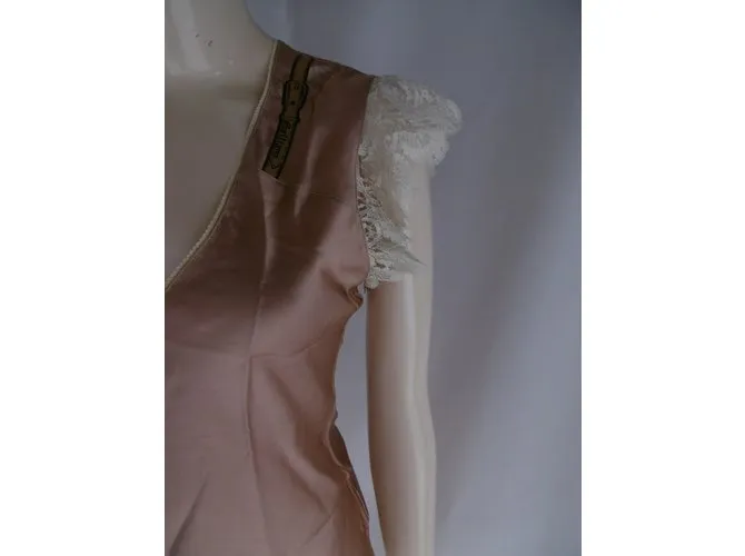 John Galliano Parte superior Bronce 