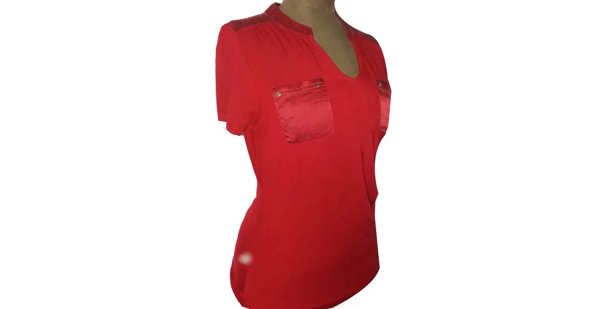 Karen Millen Parte superior Roja 