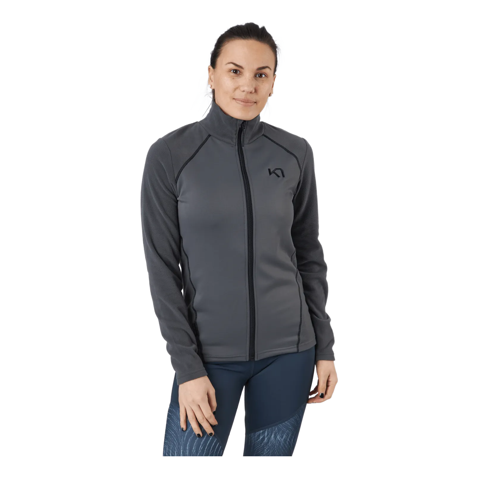 KARI TRAA KARI FULLZIP FLEECE DOVE