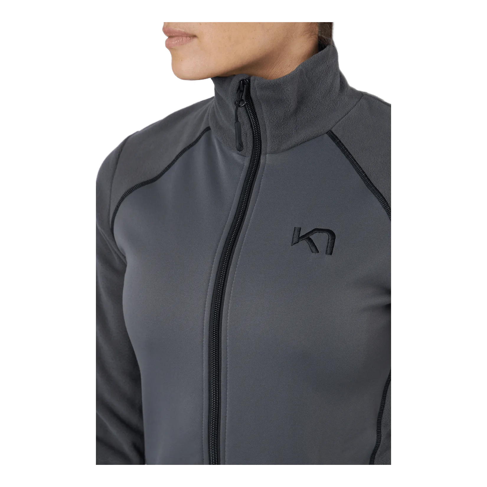 KARI TRAA KARI FULLZIP FLEECE DOVE