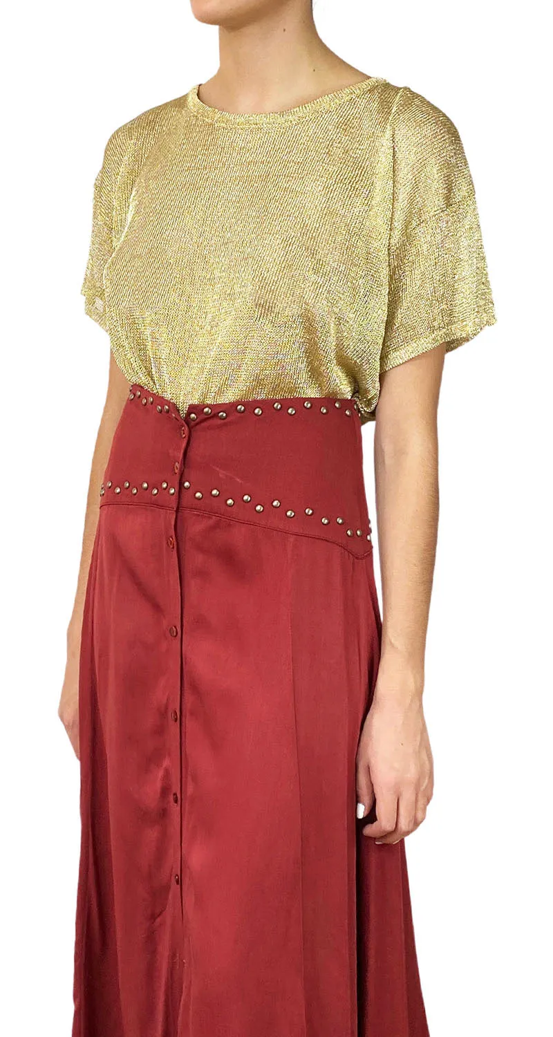 KARYN COO Polera Olimpia Dorado