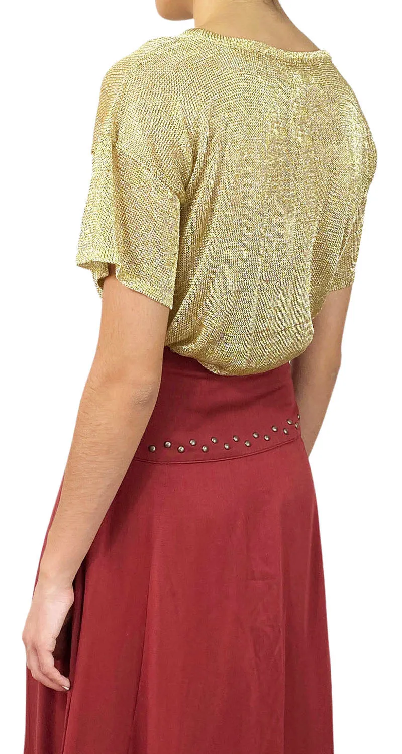 KARYN COO Polera Olimpia Dorado
