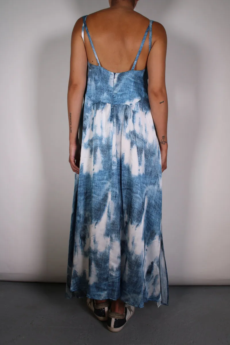 KARYN COO Vestido Seda Nube Tie Dye