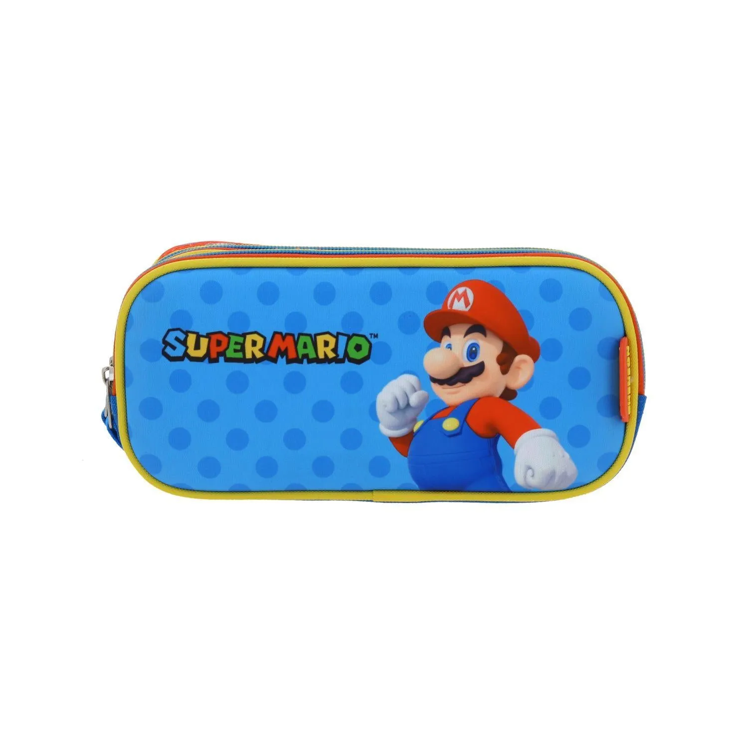 Lapicera Escolar Azul Mario Bros Para Nio Chenson Amenta