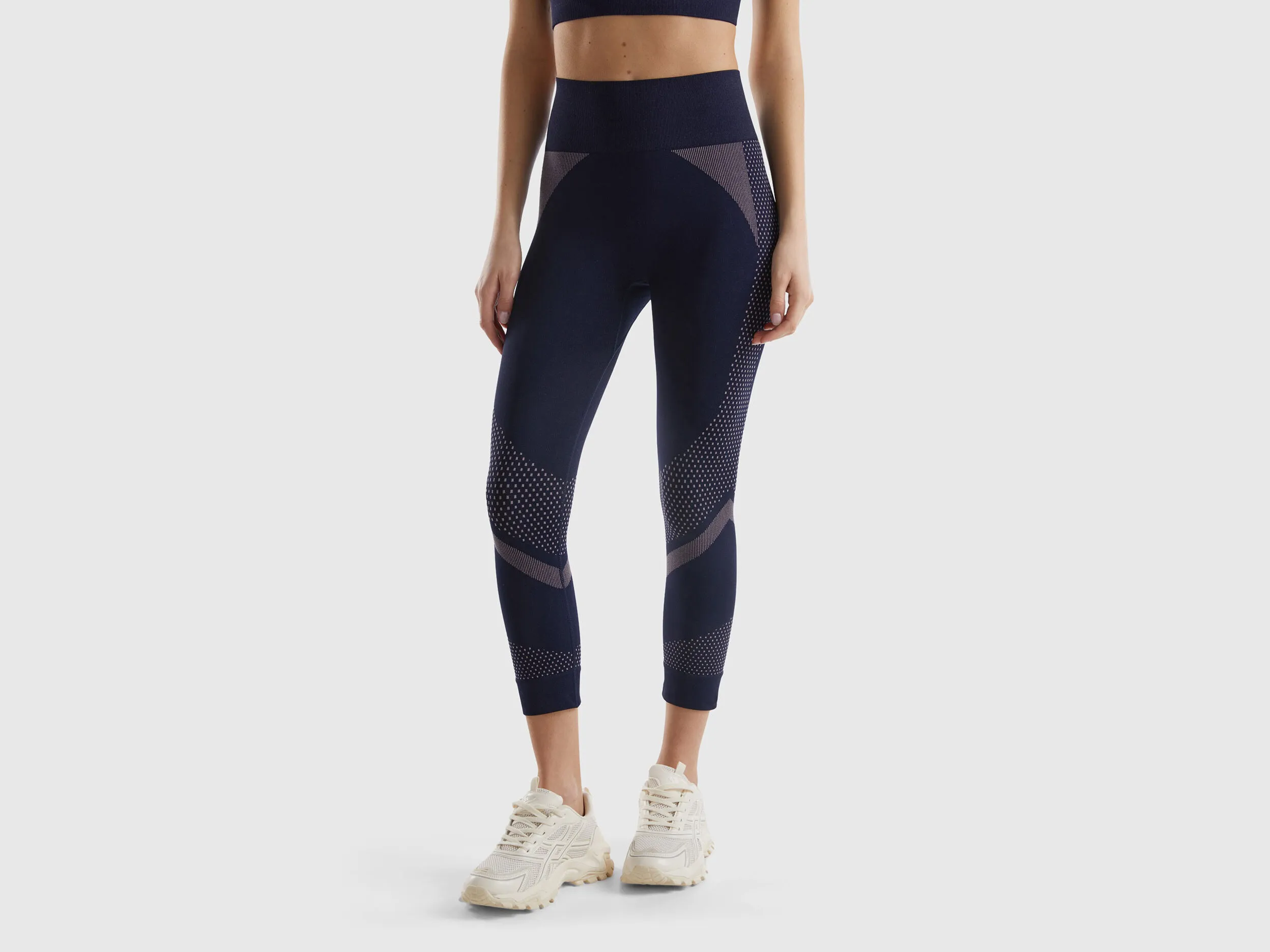 Leggings 3/4 deportivos sin costuras