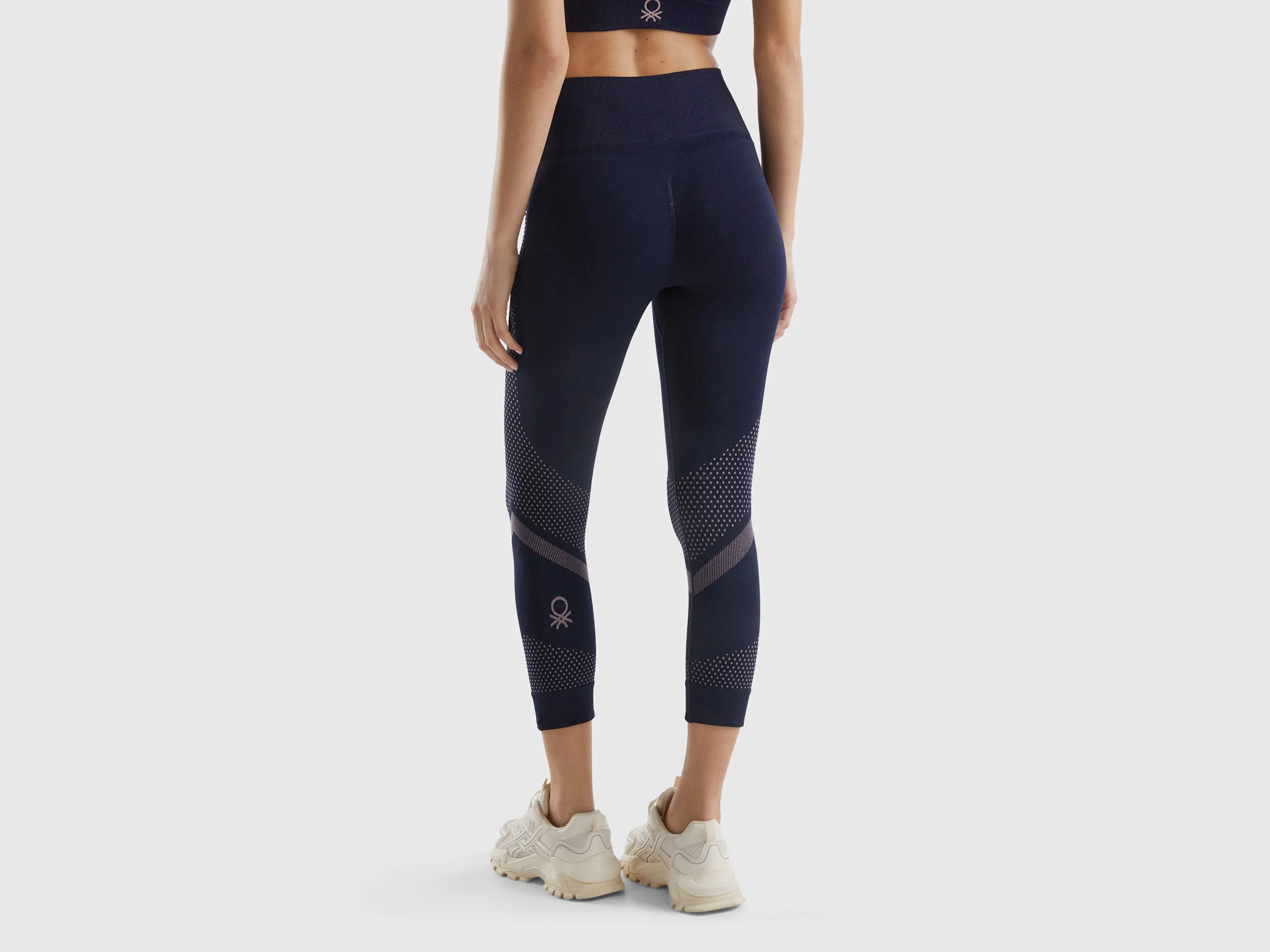 Leggings 3/4 deportivos sin costuras