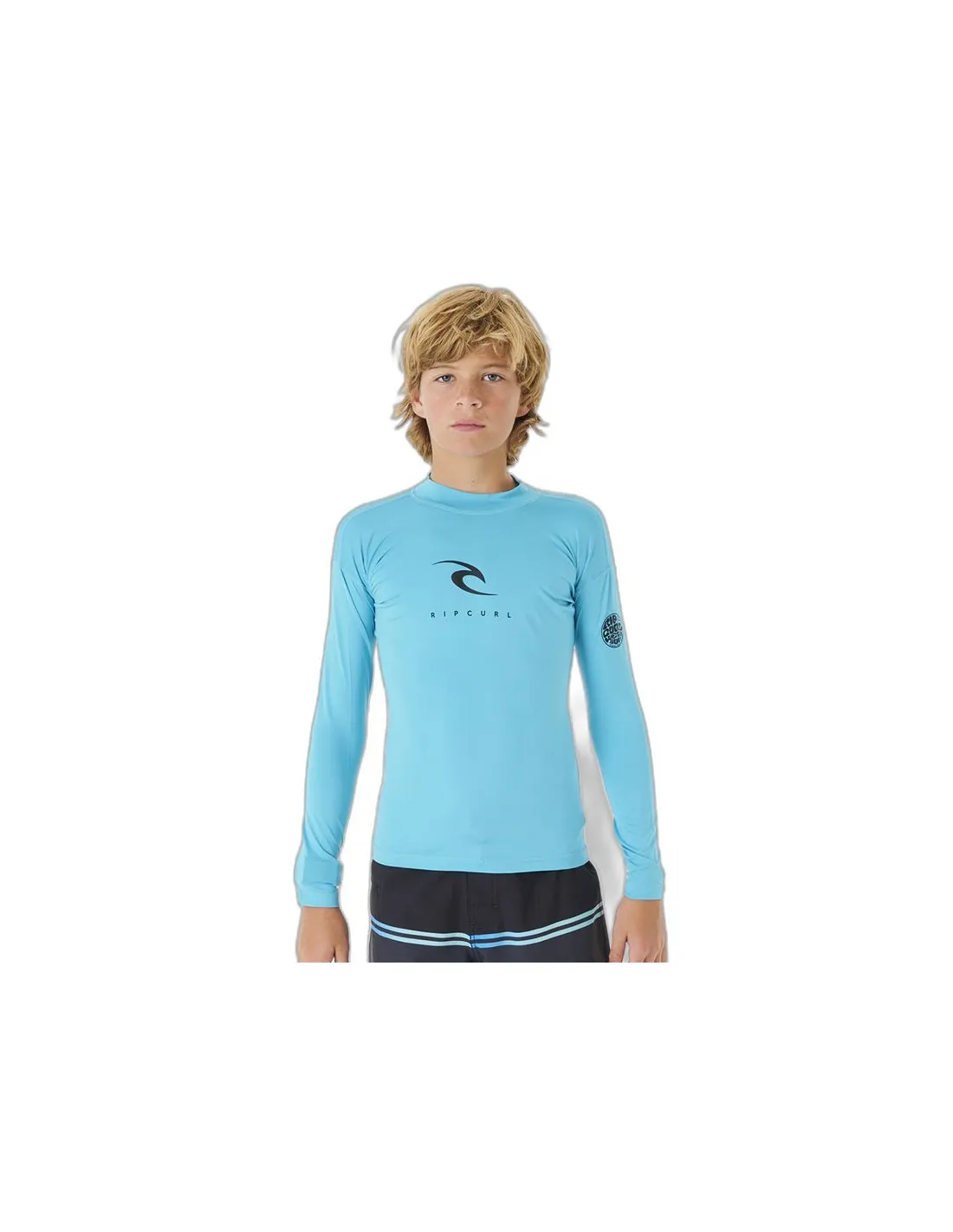 Licra de Surf Rip Curl Corps L/S Rash Vest Niño
