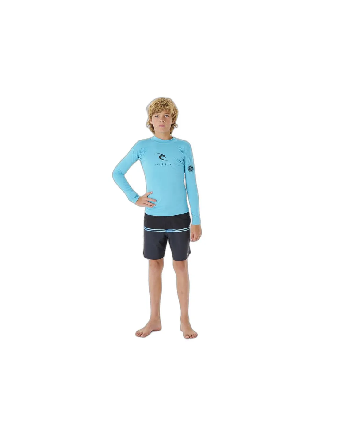 Licra de Surf Rip Curl Corps L/S Rash Vest Niño