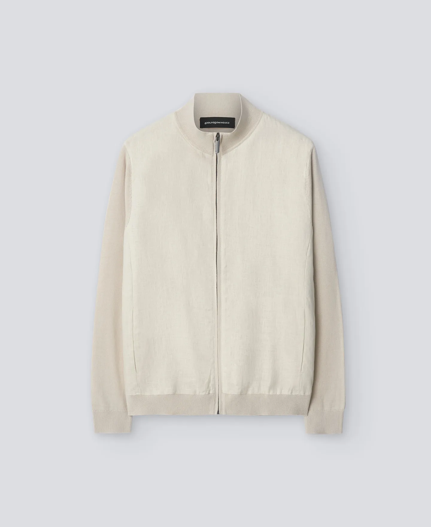 Linen and cotton jacket man