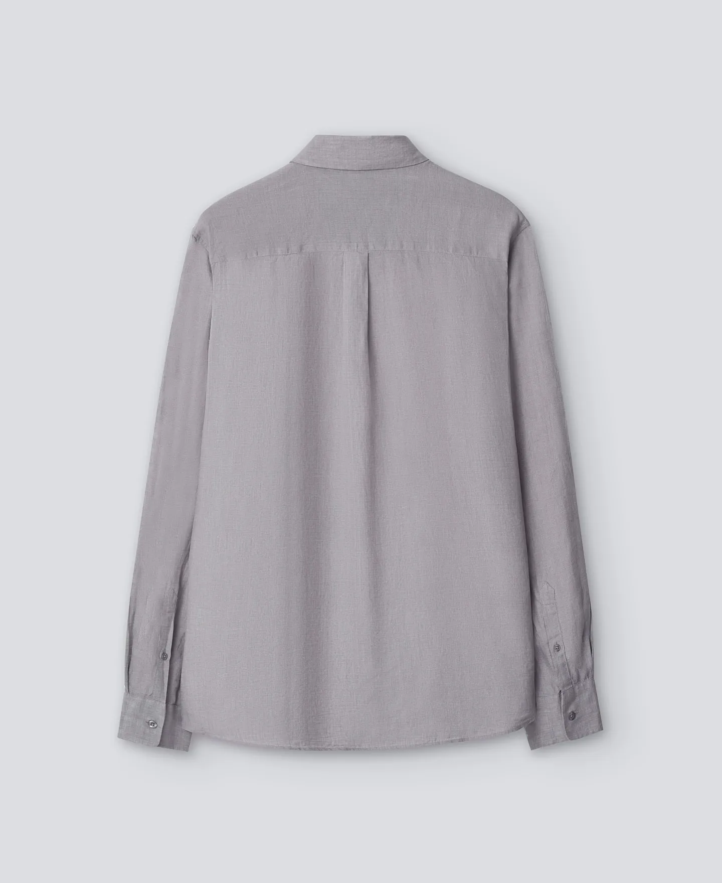 Linen regular fit shirt man