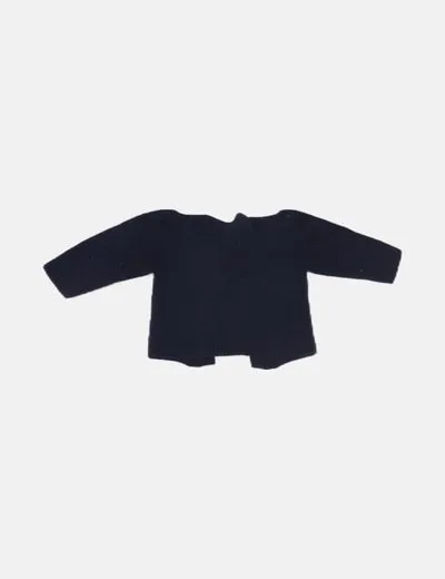 Lola Palacios Chaqueta de punto azul marina