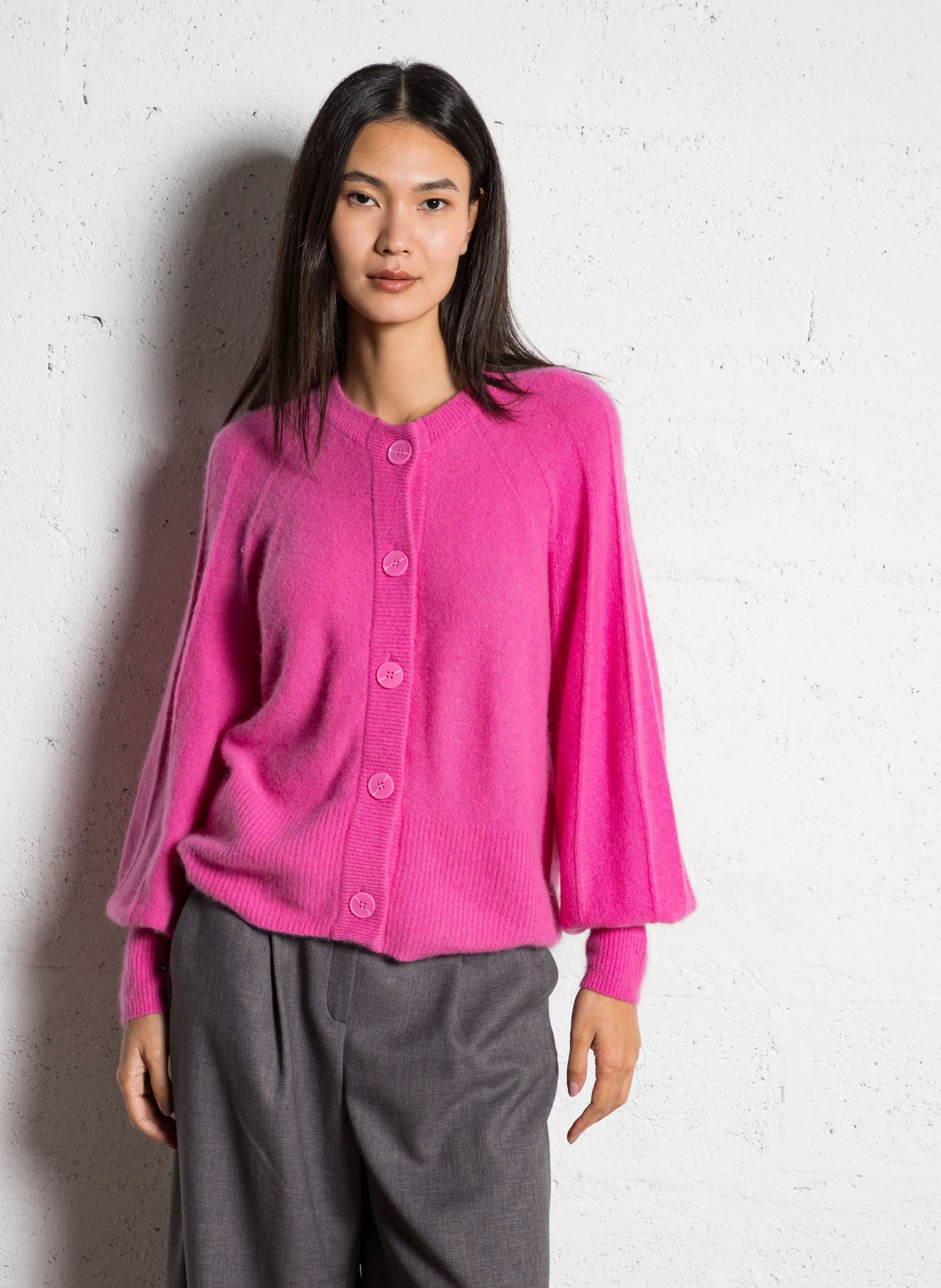 MAISON 123 FLAUBERT  CHAQUETA SASTRE RECTA EN GRIS