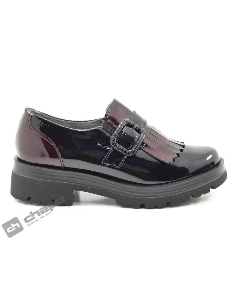 Mocasin Negro Pitillos 5361