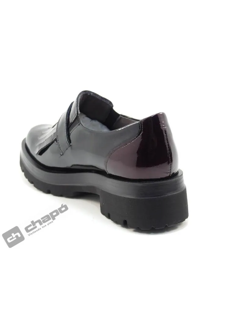 Mocasin Negro Pitillos 5361