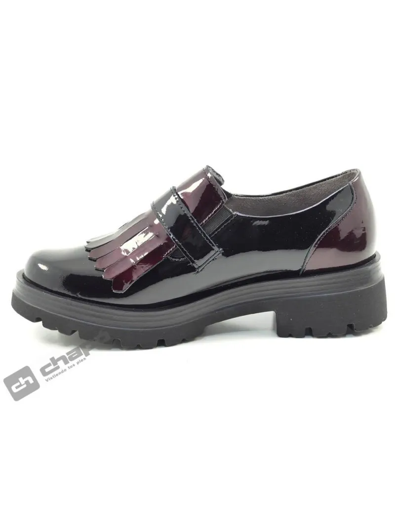 Mocasin Negro Pitillos 5361
