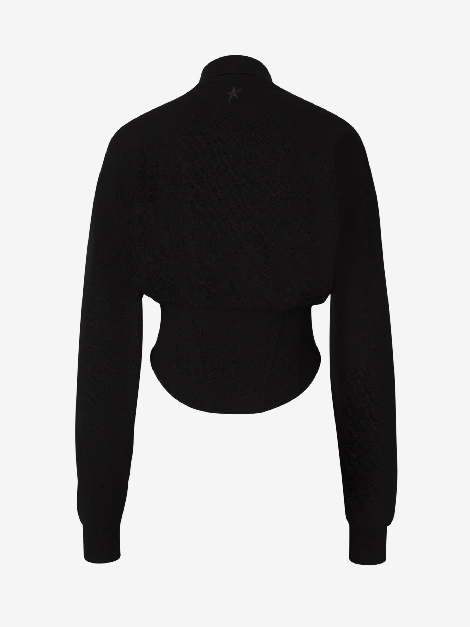 Mugler Blusa Top Corsé