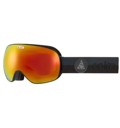 Máscara de esquí Cairn Focus otg (Mat Black Orange Mirror) Cat. 3+1