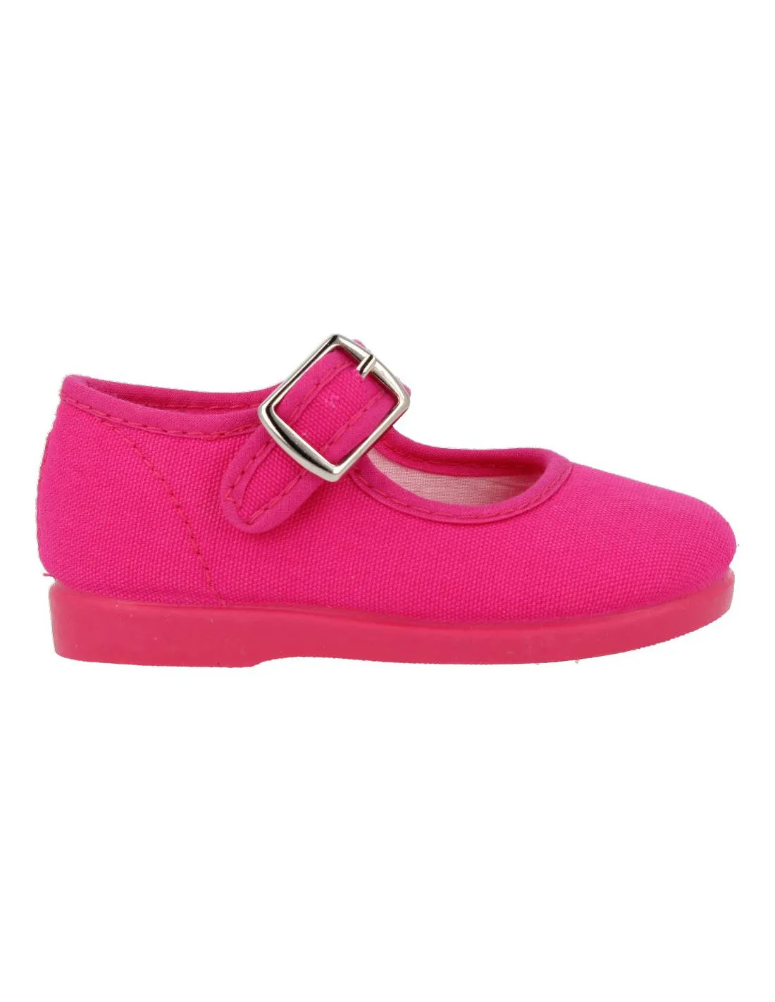 NATALIA  MERCEDITAS PIQUé HEBILLA FUCSIA