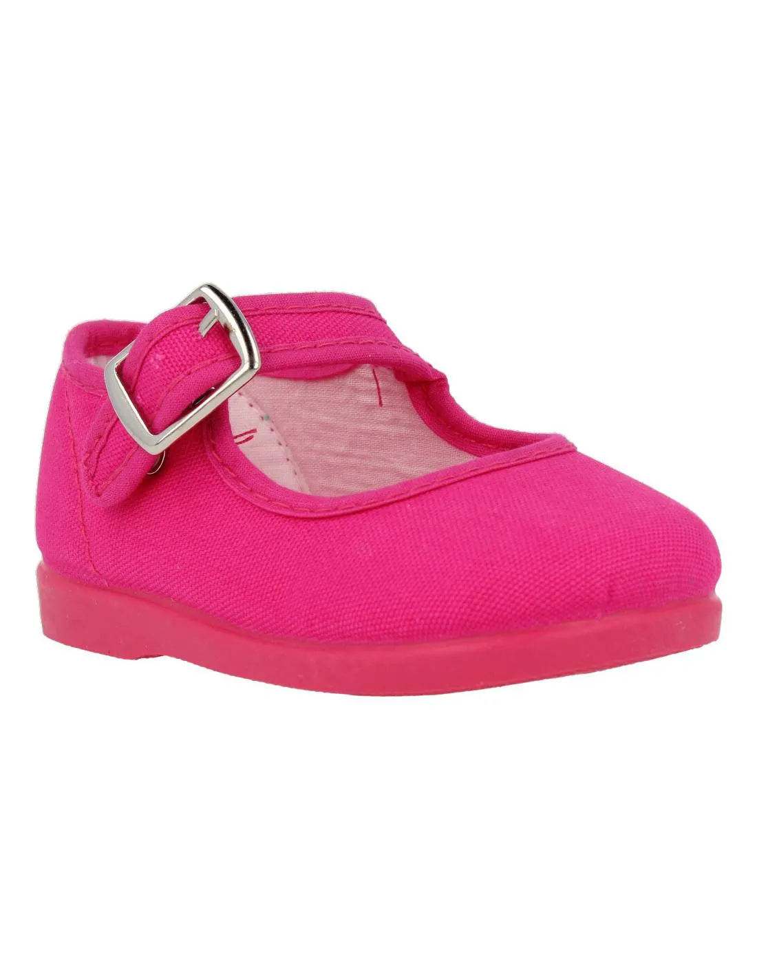 NATALIA  MERCEDITAS PIQUé HEBILLA FUCSIA
