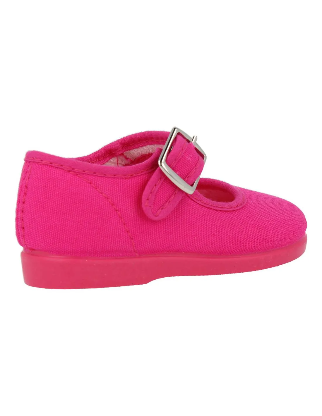 NATALIA  MERCEDITAS PIQUé HEBILLA FUCSIA