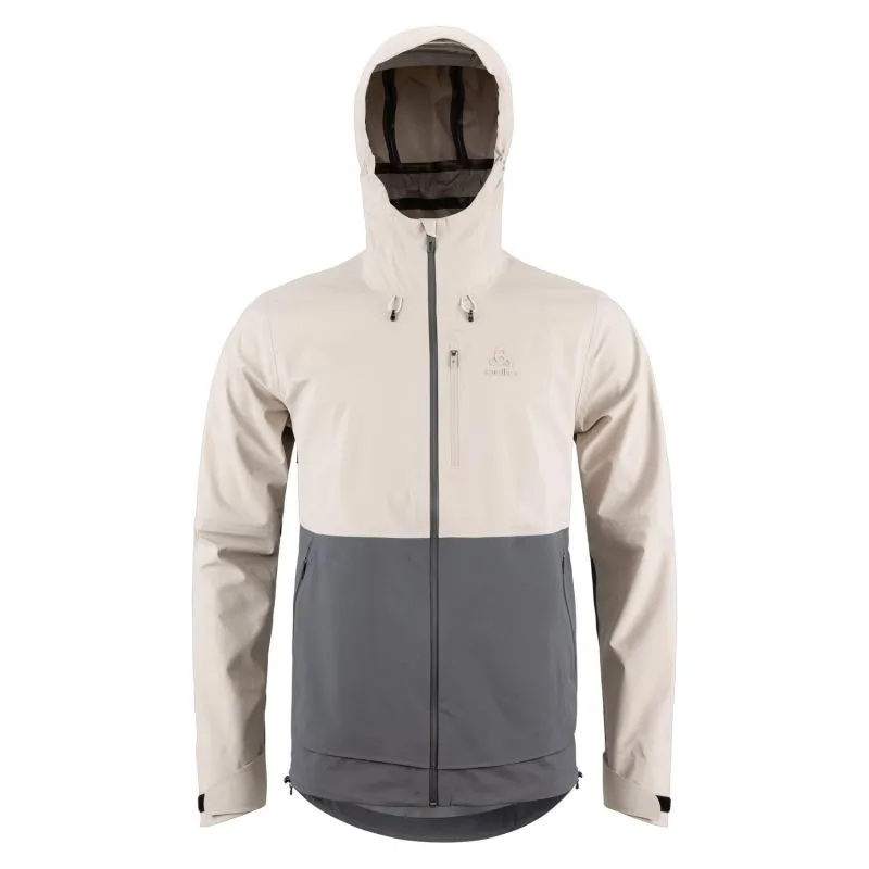 ODLO CHAQUETA HARDSHELL ASCENT 3L WATERPROOF (ADOQUíN  ODLO GRIS GRAFITO)