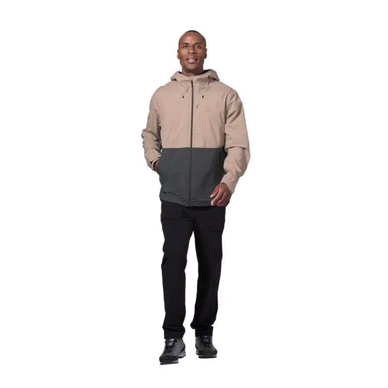 ODLO CHAQUETA HARDSHELL ASCENT 3L WATERPROOF (ADOQUíN  ODLO GRIS GRAFITO)