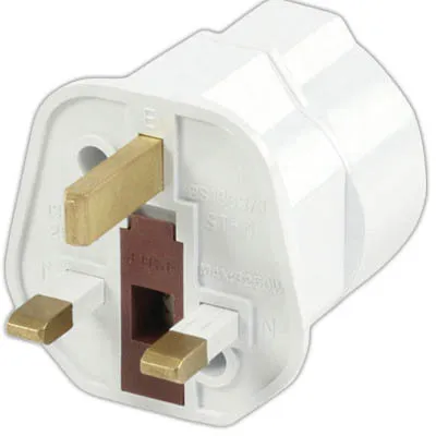 OEM, ELTRAVEL 01, ADAPTADOR DE ENCHUFE, 3 PINES (INGLATERRA) EN SCHUKO