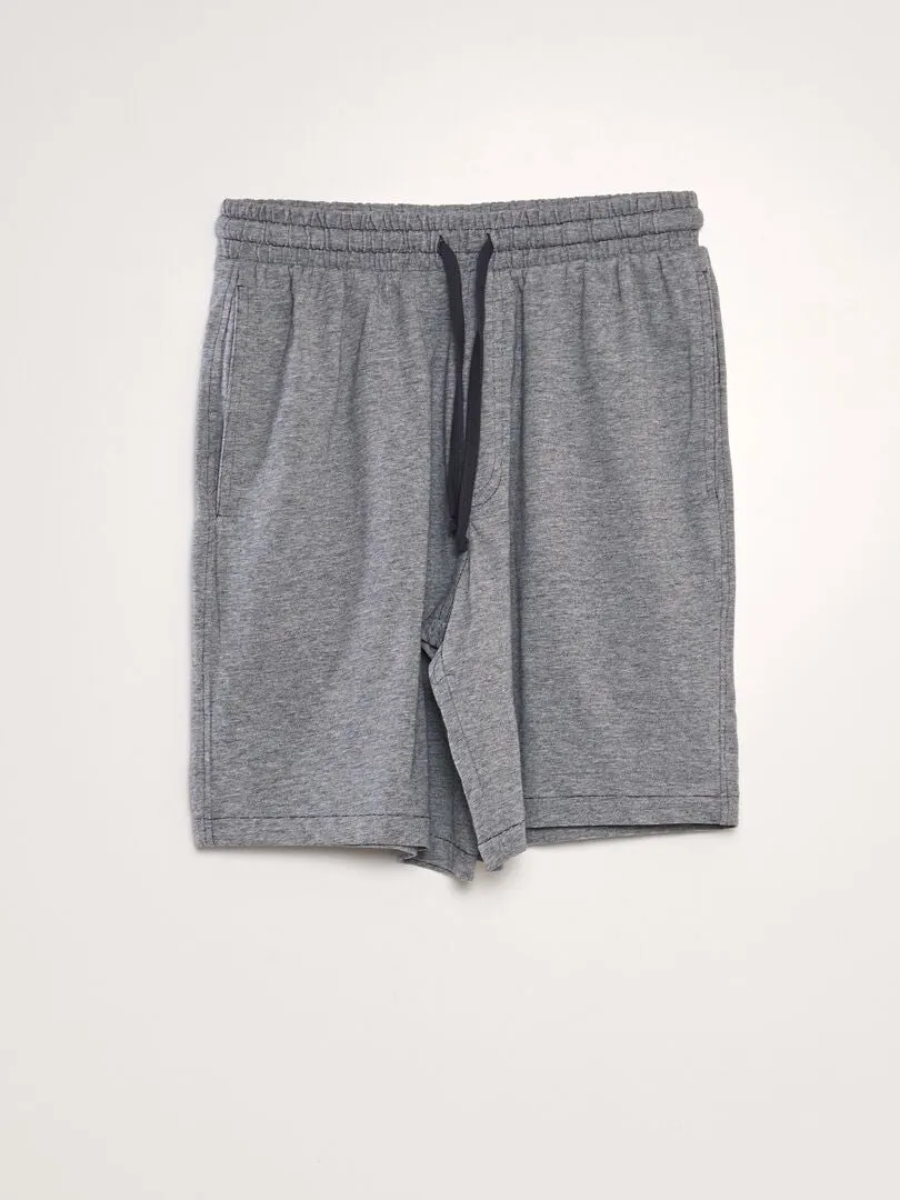 PACK DE 2 PANTALONES CORTOS DE PUNTO  BLANCO