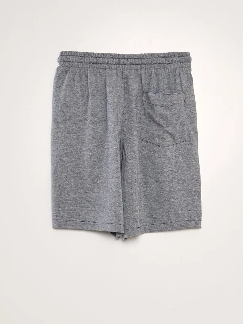 PACK DE 2 PANTALONES CORTOS DE PUNTO  BLANCO