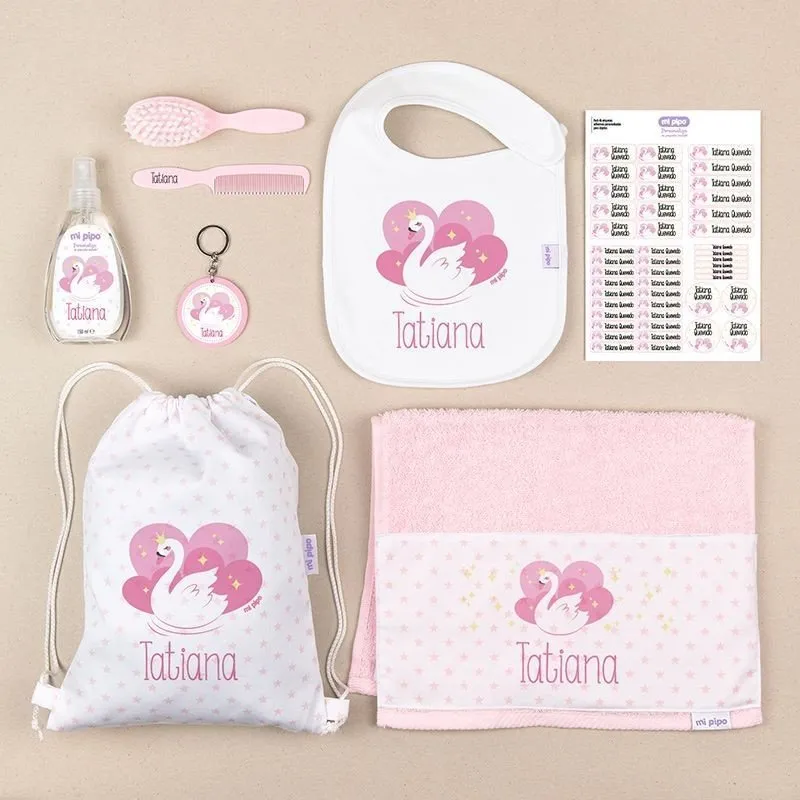 Pack Mi Cole personalizado Cisne