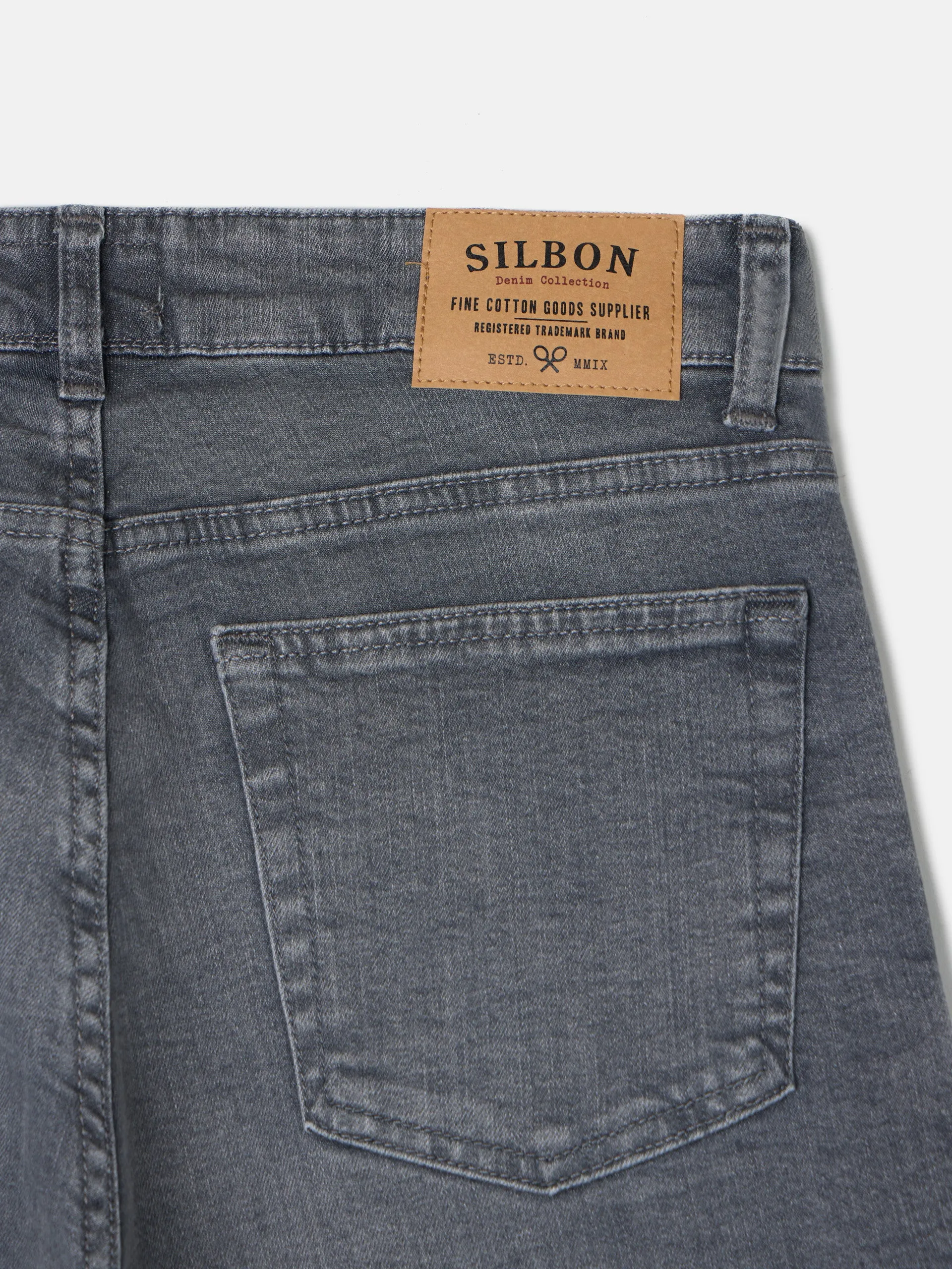Pantalon sport denim gris oscuro