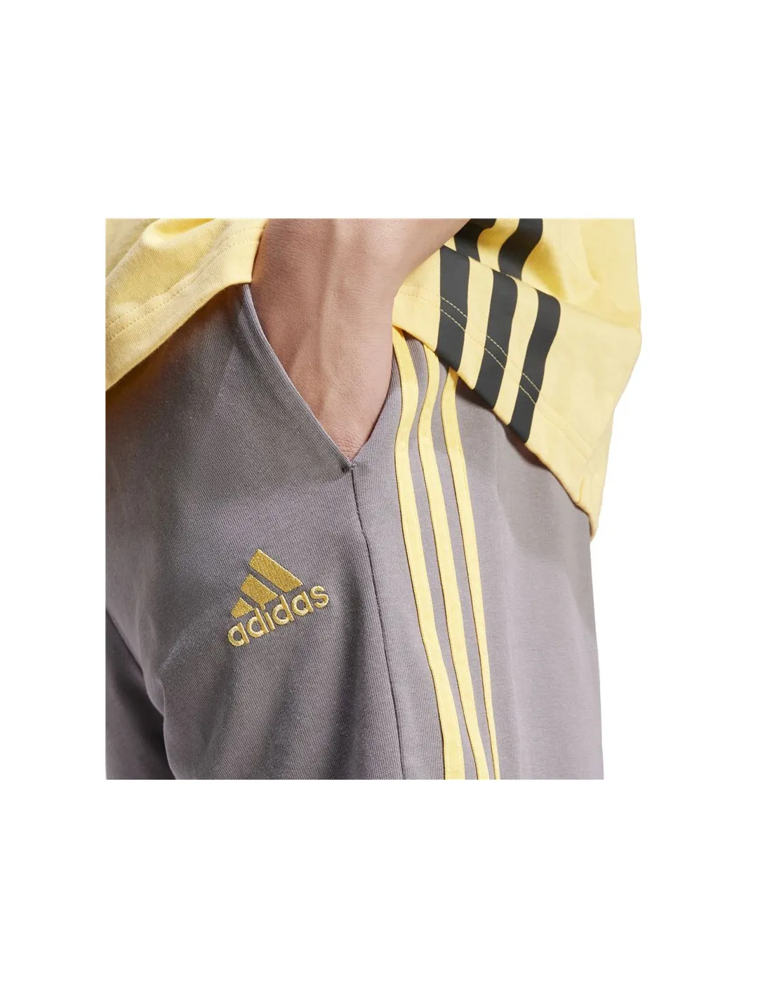 Pantalones adidas 3 Bandas Sj 10 Hombre Carbón