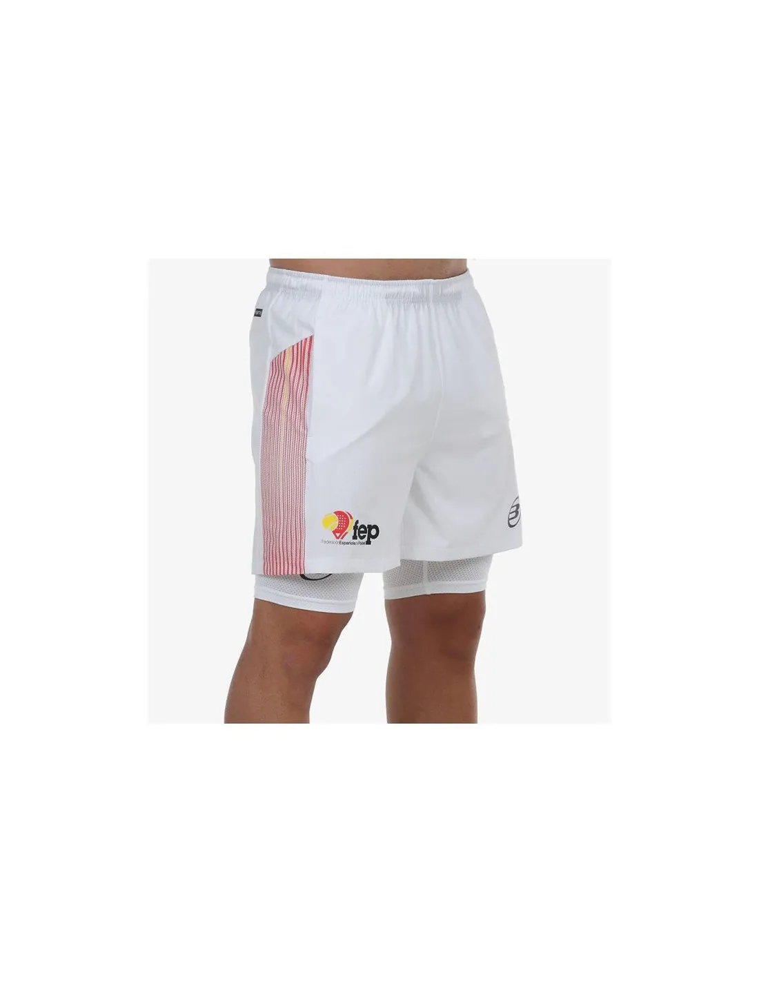 Pantalones Bullpadel Elato Hombre Blanco