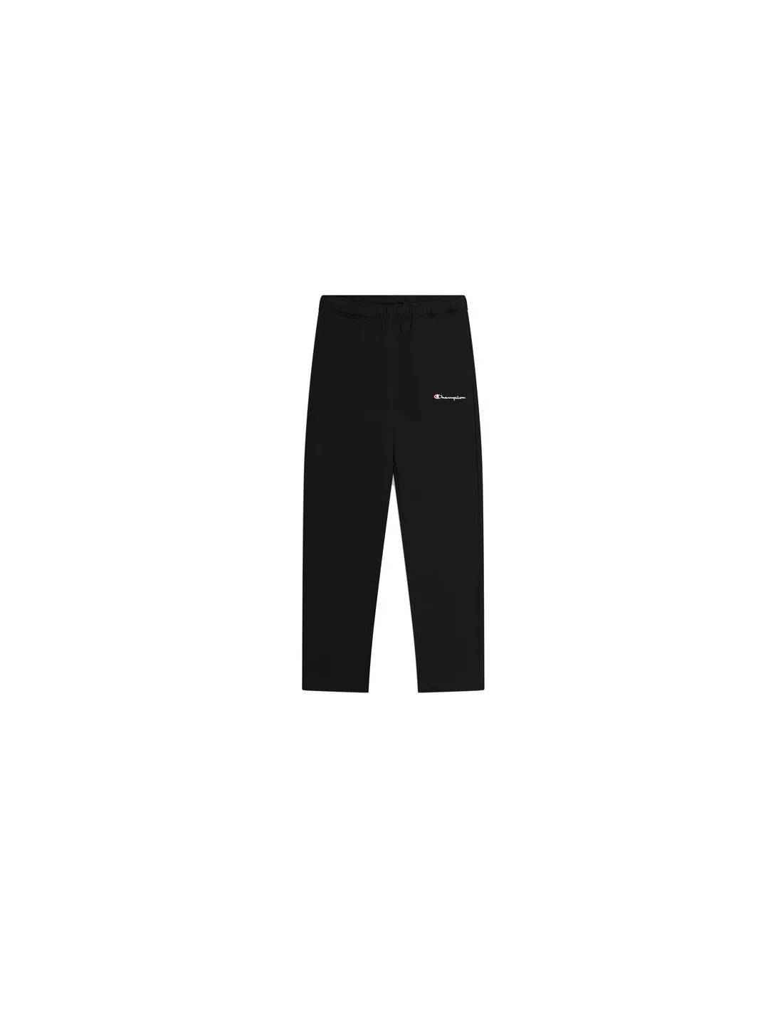 Pantalones Champion Straight Hem Hombre Negro