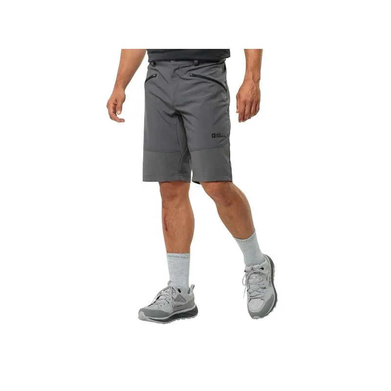 Pantalones cortos alpinos de senderismo JACK WOLSKINS (Pizarra) Hombre