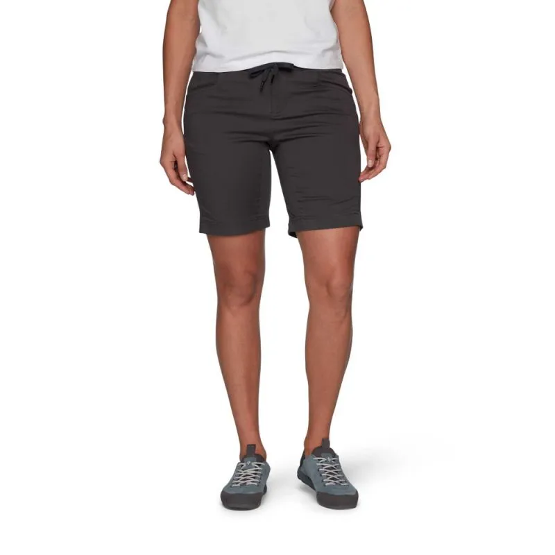 Pantalones cortos de escalada para mujer Black Diamond Pantalones cortos Credo (Antracita)