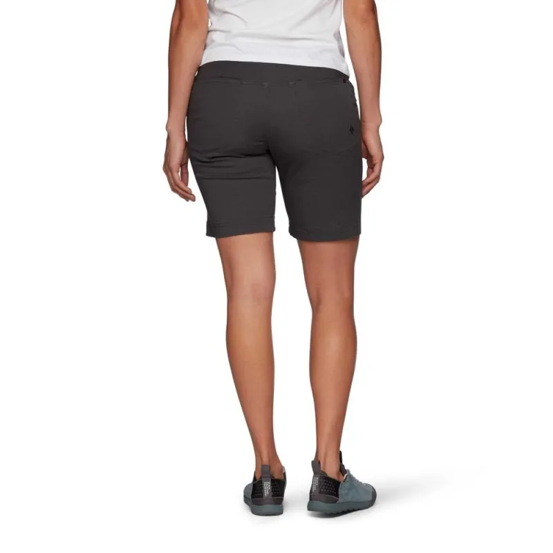 Pantalones cortos de escalada para mujer Black Diamond Pantalones cortos Credo (Antracita)